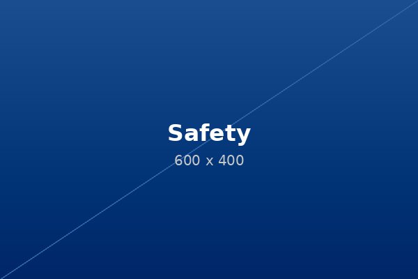 徹底した安全管理体制