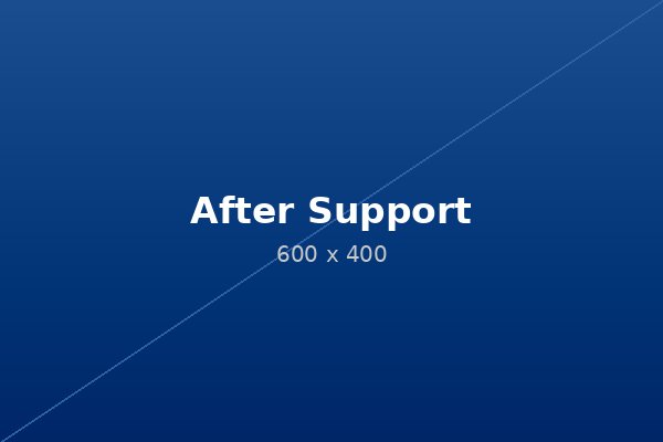 充実のアフターフォロー